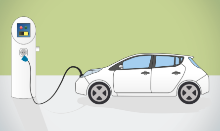 dessin voiture chargement électrique